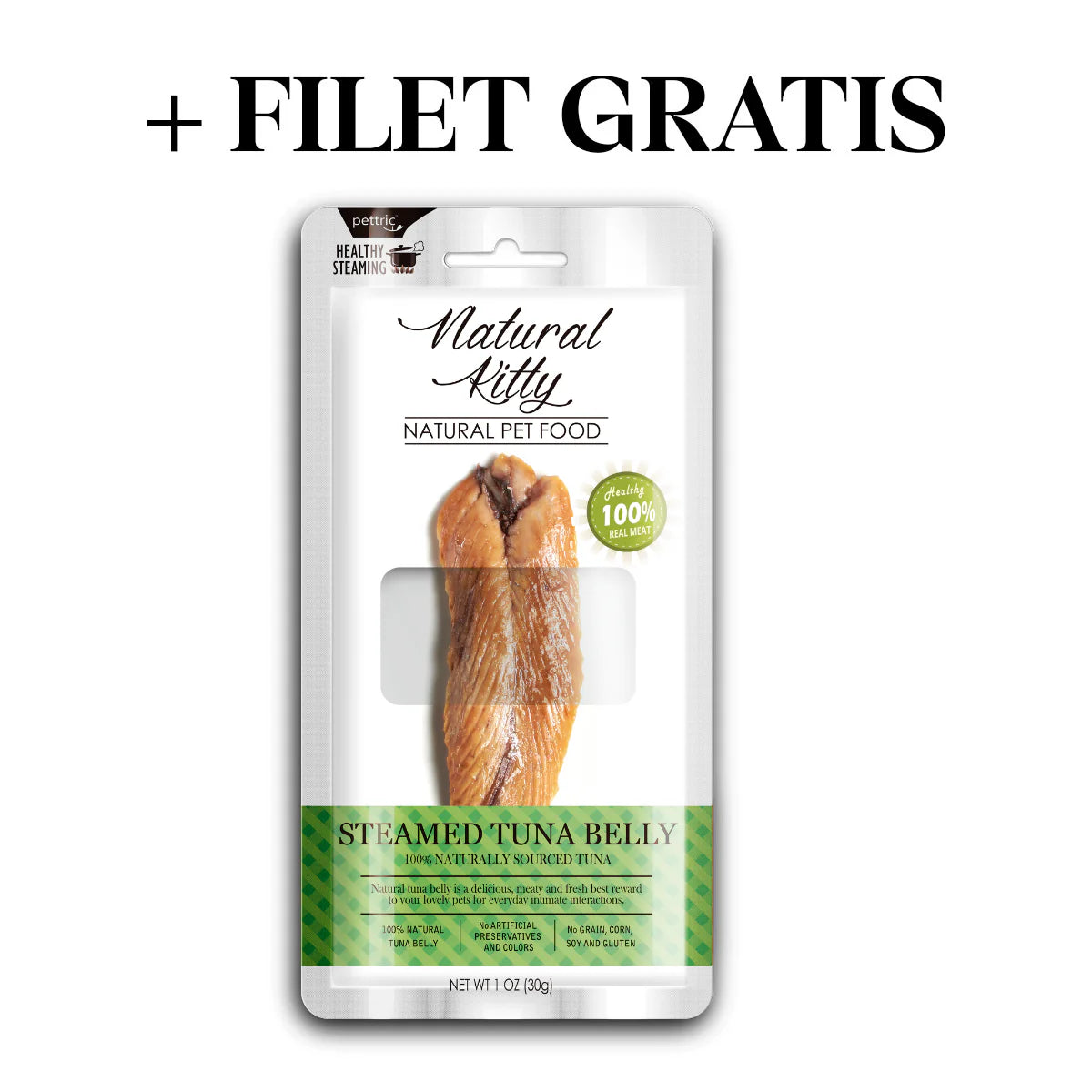 Chérie Dry Food Grain-Free Turkey Entrées 400g. + Free 1 Fillet